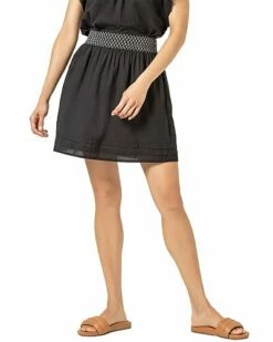 Lilla P Smocked Waist Skirt Women
