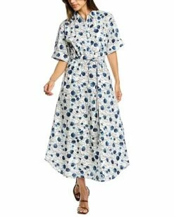 Lilla P Maxi Shirtdress Women