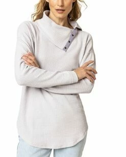 Lilla P Snap Collar Shirt Women