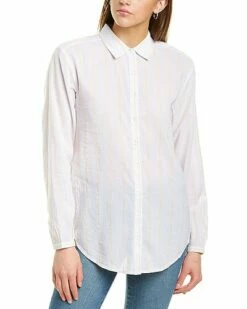 Lilla P Boyfriend Button Down Shirt Women