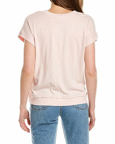 Lilla P Boxy V-Neck Henley Women - Image 2