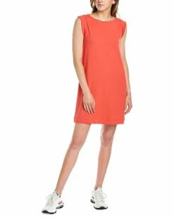 Lilla P Ribbed Cap Sleeve Dress Women