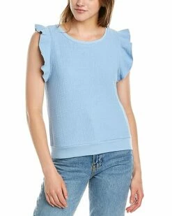 Lilla P Ruffle Top Women