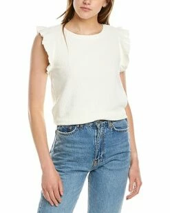 Lilla P Ruffle Top Women