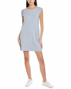 Lilla P Ribbed Cap Sleeve Dress Women