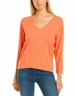 Lilla P V-Neck Dolman T-Shirt Women