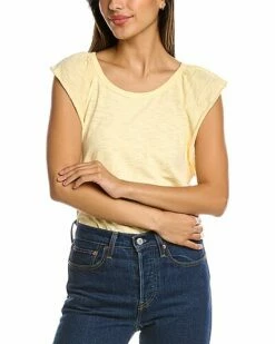 Lilla P Ruffle Sleeve Raglan T-Shirt Women