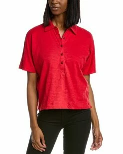 Lilla P Dolman Polo Shirt Women