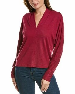 Lilla P Split Collar Dolman Top Women