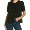 Lilla P Shirred T-Shirt Women