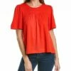 Lilla P Shirred T-Shirt Women