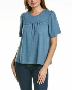 Lilla P Shirred T-Shirt Women