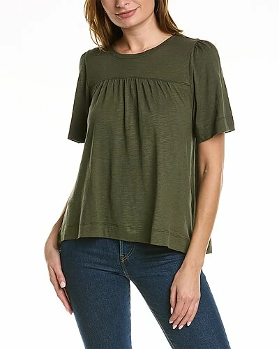 Lilla P Shirred T-Shirt Women