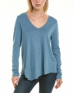 Lilla P Asymmetrical Hem T-Shirt Women