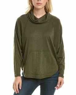 Lilla P Oversized Cowl Neck Top Women