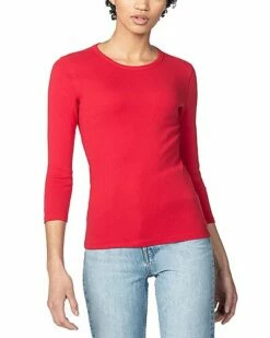 Lilla P 3/4-Sleeve Crew T-Shirt Women