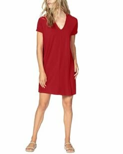 Lilla P Double V-Neck Dress Women