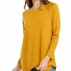 Lilla P Crossed Front Top Women