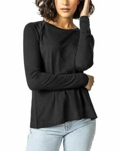 Lilla P Pleat Back Shirt Women