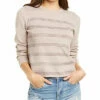 Lilla P Lurex Stripe Sweater Women