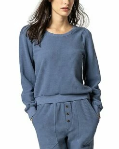 Lilla P Full Sleeve Scoop Sweater Women