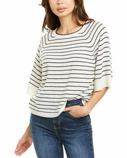 Lilla P Easy Raglan Cashmere Sweater Women